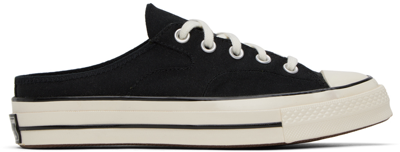 Converse Black Chuck 70 Sneakers In Black/black/egret