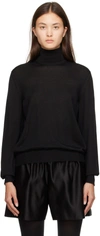 The Row Cashmere Lambeth Sweater In Black