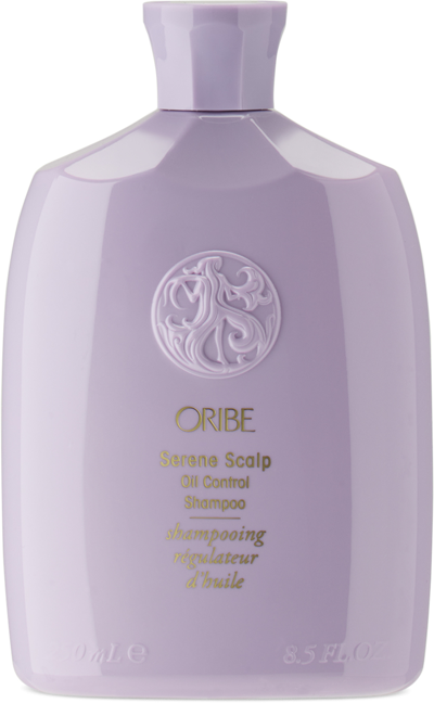 Oribe Serene Scalp Oil Control Shampoo, 250 ml In Purple