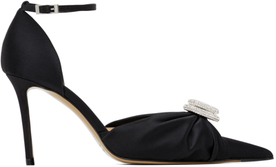Mach&mach Black Double Heart 110 Heels