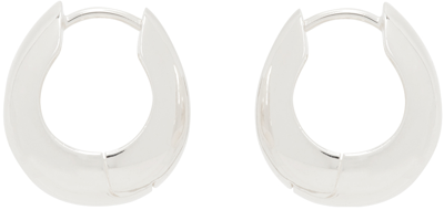 Sophie Buhai Silver Hinged Hoop Earrings In Sterling Silver