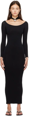 The Row Black Curitiba Maxi Dress In Black