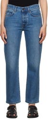 THE ROW BLUE GOLDIN JEANS