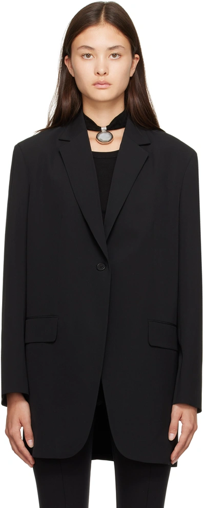 The Row Obine Oversized Blazer In Black