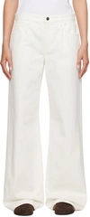 The Row Wide-leg Egli Jean White In White