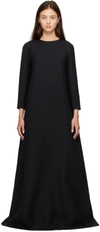 THE ROW BLACK STEFOS MAXI DRESS