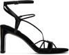 RAG & BONE BLACK VOSSEN HEELED SANDALS