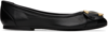 SEE BY CHLOÉ BLACK CHANY BALLERINA FLATS