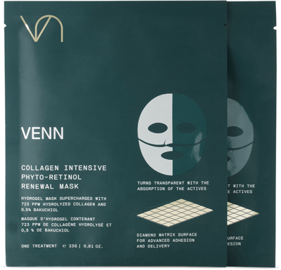 Venn Collagen Intensive Phyto-retinol Renewal Mask Set In N/a