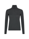 Max Mara Palos Turtleneck Sweater In Grey