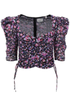 Isabel Marant Étoile Isabel Marant Etoile Organic Cotton 'galaor' Top In Multicolor