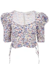 Isabel Marant Étoile Isabel Marant Etoile Organic Cotton 'galaor' Top In Multicolor