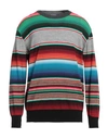 JUNYA WATANABE JUNYA WATANABE COMME DES GARÇONS MAN SWEATER GREY SIZE M WOOL