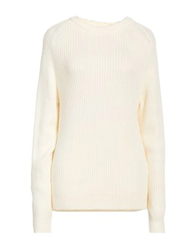 Kaos Woman Sweater Ivory Size L Acrylic, Wool In White