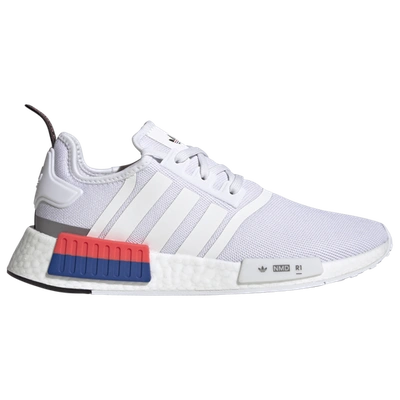 Adidas Originals Mens  Nmd R1 In White/core Black/red