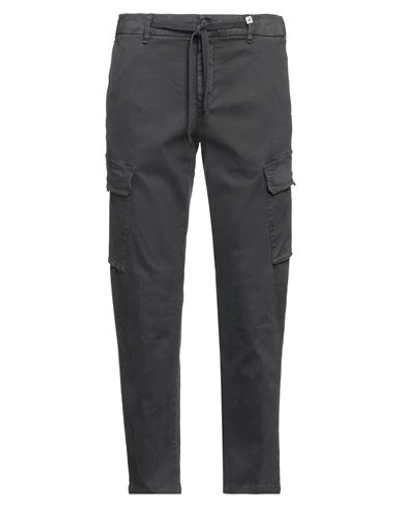 Myths Man Pants Steel Grey Size 32 Cotton, Elastane In Grey