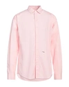 DSQUARED2 DSQUARED2 MAN SHIRT LIGHT PINK SIZE 38 COTTON