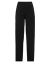 Siste's Woman Pants Black Size M Viscose, Polyester, Polyamide