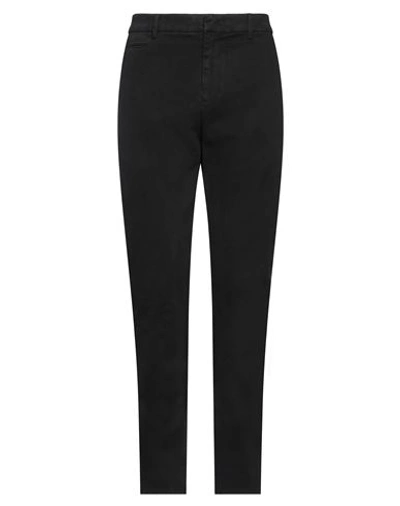 Dondup Man Pants Black Size 35 Cotton, Lyocell, Elastane