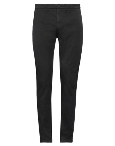 Department Five Department 5 Man Pants Black Size 34 Cotton, Elastane In Black