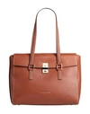 Piquadro Woman Handbag Tan Size - Soft Leather In Brown