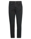 Rinascimento Man Pants Black Size Xs Cotton, Elastane