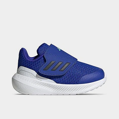 Adidas Originals Babies' Adidas Kids' Toddler Runfalcon 3.0 Hook-and-loop Casual Shoes In Lucid Blue/legend Ink/cloud White
