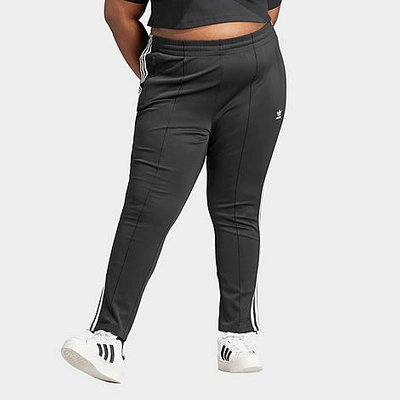 Adidas Originals Adidas Women's Originals Adicolor Superstar Track Pants (plus Size) In Black 