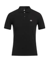 C.p. Company C. P. Company Man Polo Shirt Black Size Xs Cotton, Elastane