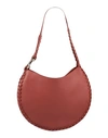 CHLOÉ CHLOÉ WOMAN SHOULDER BAG TAN SIZE - CALFSKIN