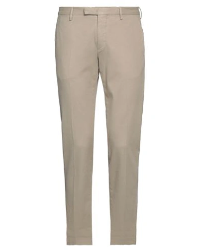 Pt Torino Man Pants Sand Size 38 Cotton, Elastane In Beige
