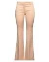 Aniye By Woman Pants Beige Size 4 Polyester, Elastane In Pink