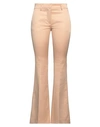 Aniye By Woman Pants Blush Size 8 Polyester, Elastane In Beige