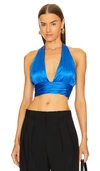 ALICE AND OLIVIA LONNA CROP TOP
