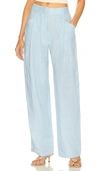 AEXAE LINEN TROUSERS