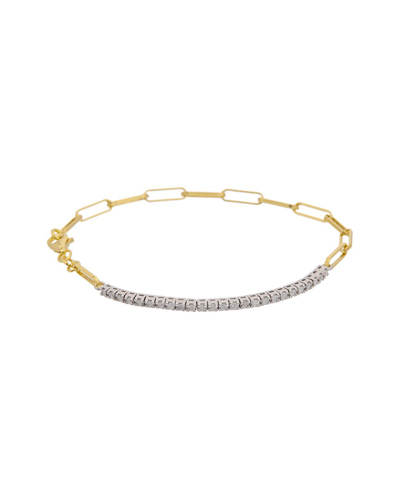 Meshmerise 18k 0.33 Ct. Tw. Diamond Bracelet