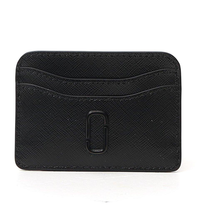 Marc Jacobs The Snapshot Dtm Card Case In Nero