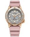 CITIZEN ECO-DRIVE WOMEN'S PROMASTER DIVE PINK STRAP WATCH 37MM