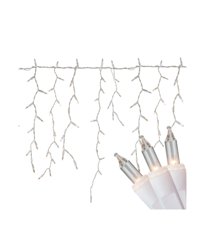Northlight 300 Count Clear Mini Icicle Christmas Lights 18' Wire