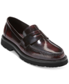 Cole Haan American Classics Penny Loafers Deep Burgundy/black In Deep Burgundy/black