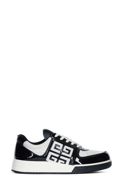 Givenchy Women's G4 Sneakers In Patent Leather In Black