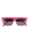 Bp. Flat Top Square Sunglasses In Pink