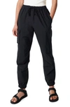 Sweaty Betty Quinn Crop Cargo Pants In Black