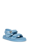 Steve Madden Mona Sandal In Denim Blue