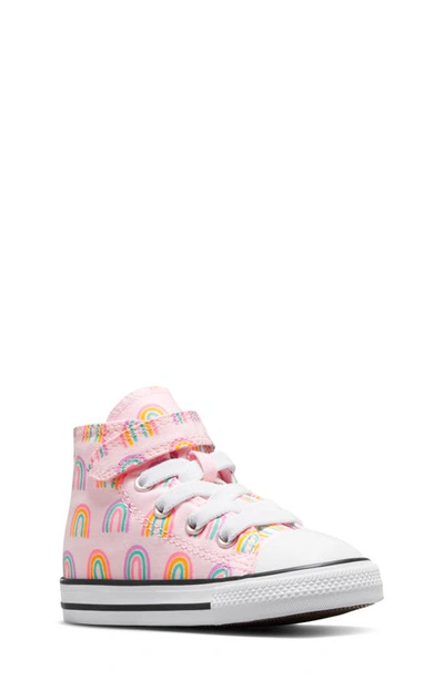 Converse Kids' Chuck Taylor® All Star® 1v High Top Sneaker In Pink/ Grape Fizz/ Amarillo