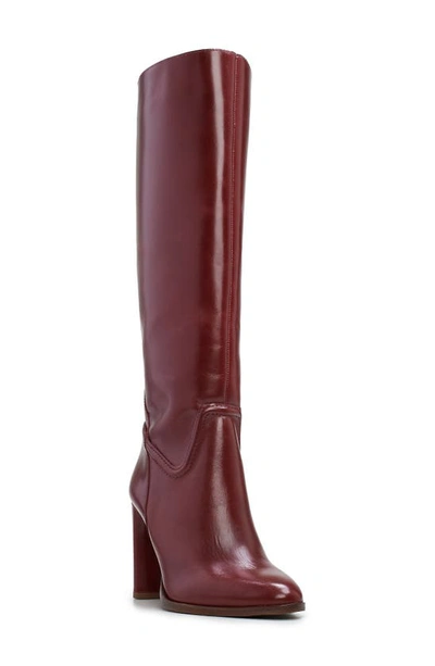 Vince Camuto Evangee Knee High Boot In Red Currant