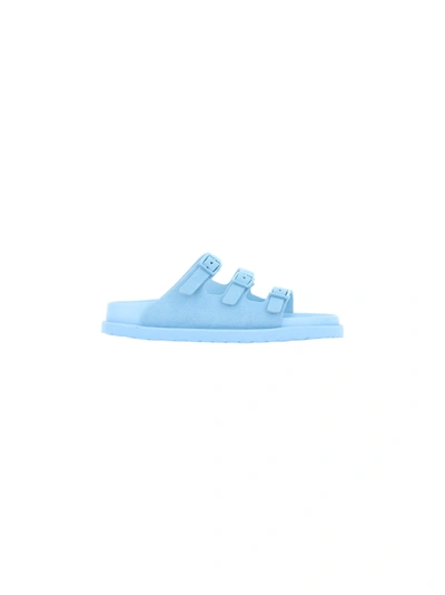 Birkenstock Florida Fresh Sandals In Powder Blue