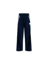 Kenzo Jersey Trouser With Iconic Frontal Patch In Bleu Nuit