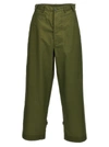 Kenzo Straight Fit Pants In Green