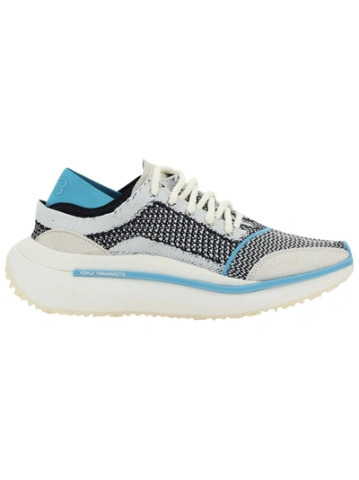 Y-3 Gray Qisan Sneakers In Light Gray